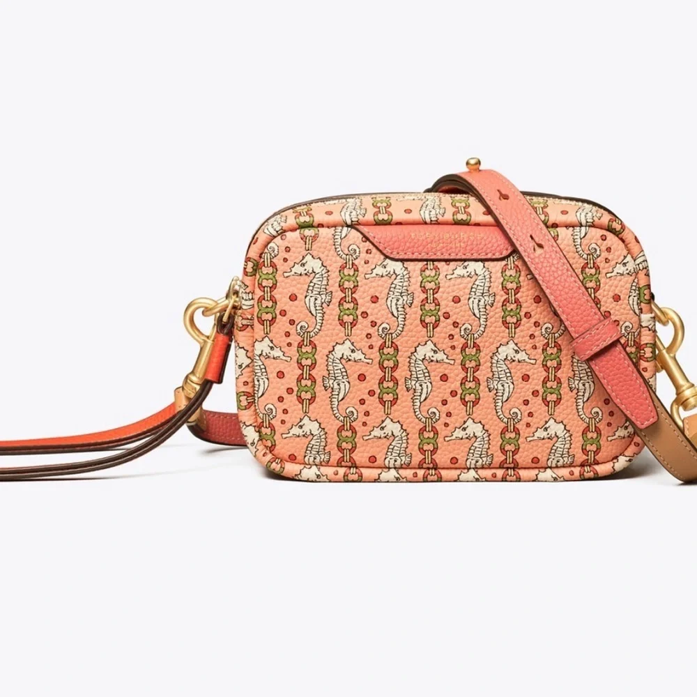 Tory Burch Perry Printed Mini Crossbody Bag